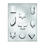 תבנית לשוקולד סמלים יהודיים 90-7101