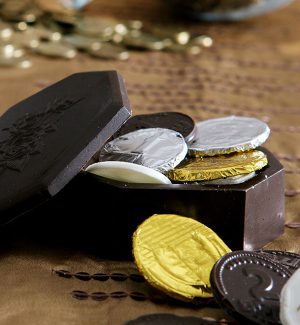 מטבעות-ישראליים-משוקולד נייר כסף
